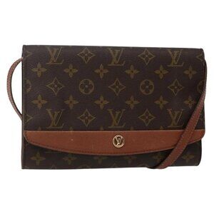 LOUIS VUITTON Monogram Bordeaux 24 Shoulder Bag M51798 LV Auth 144113